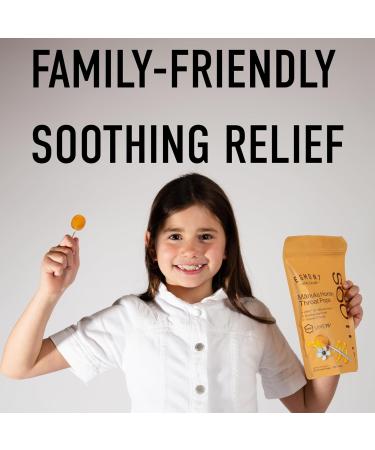 Egmont Honey Manuka Honey Throat Pops 10 Count | UMF 15+ New Zealand Honey with Vitamin C | Natural Soothing Lollipops - Buy Online on GoSupps.com