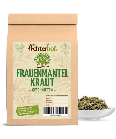 Women's mantle herb 1000g |dried and cut |100% natural women's mantle leaves |Ideal as a tea infusion | from the Achterhof 1 kg (1 Pack)