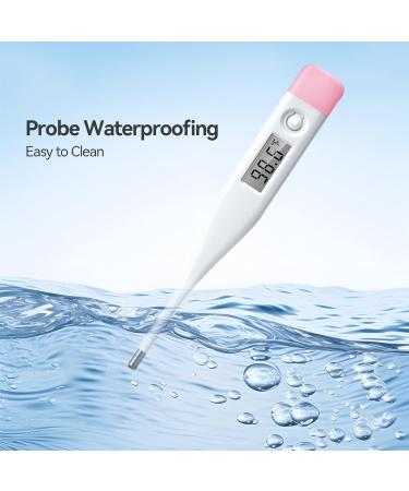Buy Digital Oral Thermometer for Adults & Children - LCD Display Fever Alarm Fast Reading for Baby Rectal & Underarm Use | DT007 - Buy Online on GoSupps.com