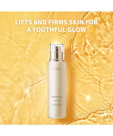 IOPE Super Vital Softener - Anti-Aging Toner for Sensitive Skin | Korean Skincare | Pore Minimizer & Plumping - 5.07 Fl. Oz - Buy Online on GoSupps.com