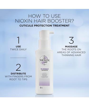 Nioxin Hair Booster Cuticle Protection for Progressed Hair Thinning - 50ml - Buy Online on GoSupps.com