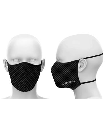 Alpine Innovations Single Mask | or | 8 Pack of Filters (Filters are Sold Separately) Carbon Fiber