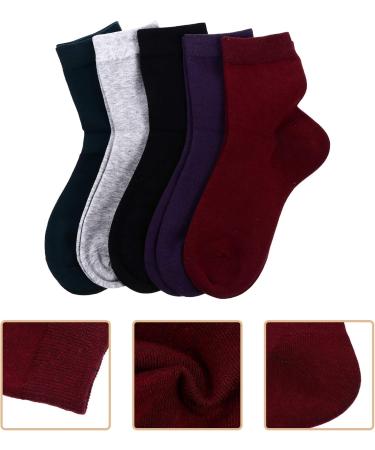 5 Pairs Gel Ripstop Socks Cracked Heel Sock Silicone Heel Pad Moisturizing Silicone Sock Dry Cracked Sock Foot Cover Spa Soften Socks Moisturizer Pure Cotton Miss Silicone Gel Care - Buy Online on GoSupps.com