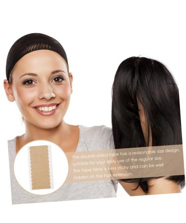 Beavorty 30 Sheets Wig Glue Paster Double Sided Tape Paper Pu - Buy Online on GoSupps.com