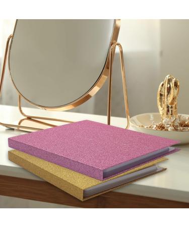 16 Pairs Eyelash Storage Book | Glitter Paper Makeup Display for False Eyelashes - Perfect Organizer for International Shipping - Buy Online on GoSupps.com