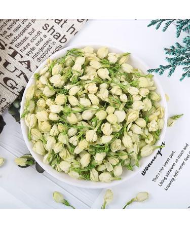 Dried Jasmine Flowers Dried Jasmine Flowers Bulk Dried Jasmine Flowers Edible Dried Jasmine Flowers for Tea Dried Jasmine Tea Dried Jasmine Buds Dried Jasmine Petals Mo Li Hua Gan (8 oz) - Buy Online on GoSupps.com
