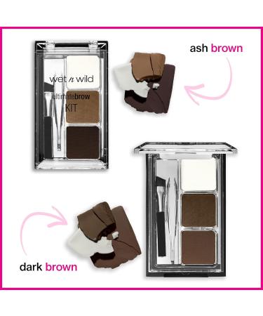 Buy Wet n Wild Ultimate Brow Kit - Vegan Ash Brown Eyebrow Set for Perfect Shape & Definition | International Shipping Available - Buy Online on GoSupps.com