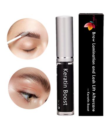 Brow Lamination Treating Nutrition Lash Lift Aftercare Keratin Boost Eyebrow Lamination Conditioner Moisturizing the Brow hairs Fuller & Thicker Aftercare for Lash Brow Lamination/Lift//Wax |100-Day Supply (Clear-keratin...