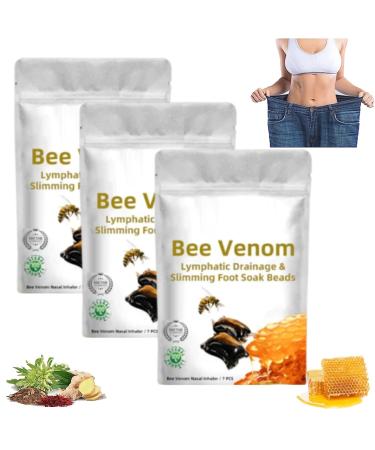 Lukmlca Bee Venom Foot Soak Lukmlca Bee Venom Lymphatic Drainage & Slimming Foot Soak Beads Lukmlca Bee Venom Lymphatic Drainage Foot Soak (3pack)