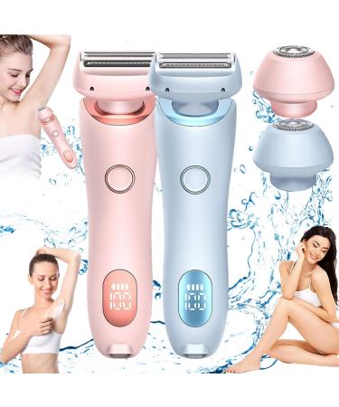 Duskofficial Razor Dusk Razor for Women Glide Pro 3.0 Razor Dusk Glide Pro 3.0 Shaver Dusk Shave The Glide Pro 3.0 Razor Dusk Dusk Official Electric Razor Wet & Dry Shaver (2Pcs-Mix)