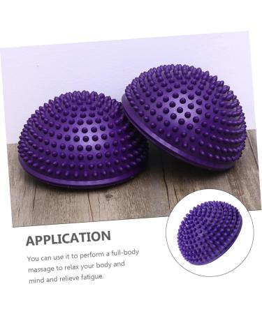CLISPEED Durian Ball - PVC Outdoor Fitness - 16x16x8CM - Purple & Violet - International Shipping - Buy Online on GoSupps.com