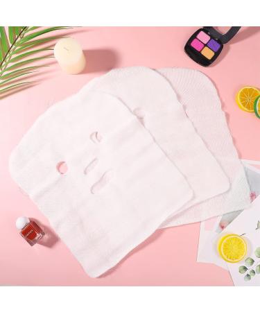 100 Sheets Pre-cut Gauze Facial Cotton Pads for Soft Skin Care - Ideal for Women, Girls, Spas, and Salons - Buy Online on GoSupps.com