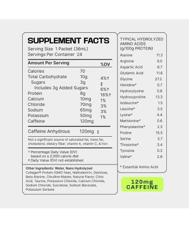 Frog Fuel Ultra Energized Pre Workout Shot & Energy Gel & Performance Greens Protein Powder 8g Protein Nano-Hydrolyzed Collagen Nano-Hydrolyzed Protein Greens Powder 24 Pack & 30 Servings - Buy Online on GoSupps.com