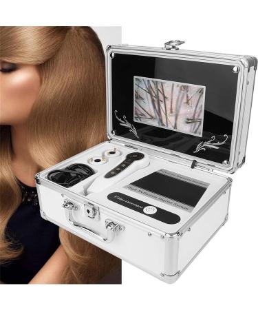 7 Inch Skin Diagnosis Hair Analyzer 50X/200X Skin Diagnosis Scanner System Hair Analyzer Analysis Scanner Skin Health Detection