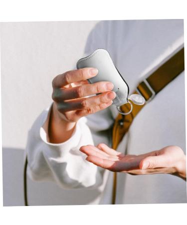 Beavorty 3 Sets Travel toiletries containers Lotion Bottle Keychain Carriers Empty with Cover Lipstick Empty Support Protective Box Bottle with Keychain Holder - Buy Online on GoSupps.com