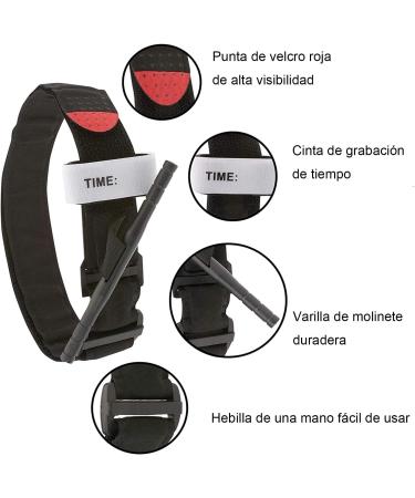 Feloyal Tourniquet Set - Tactical Accessories for Emergency Blood Loss Control | 3-Piece Kit for Hunting & Hiking - Buy Online on GoSupps.com