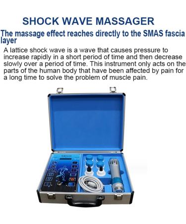 Lokori Portable Shock Wave Therapy Device | Pain Relief & Body Relaxation Massager | 7 Massage Heads for Targeted Therapy - Buy Online on GoSupps.com