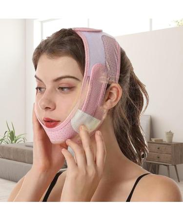 Face Slimming Strap Facial Slimming Strap Double Chin Reducer | Face Lifting Belt Chin Strap V Lines Lifting Belt Reusable Double Chin Reducer Eliminator For Women Men - Buy Online on GoSupps.com