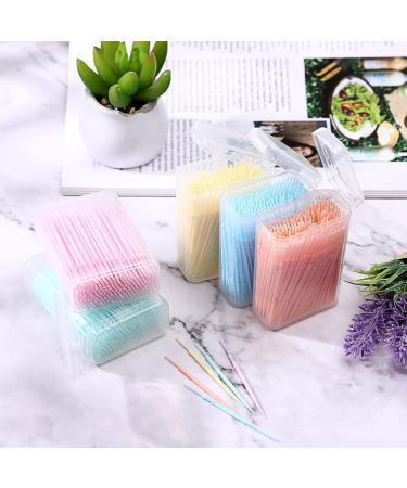 Healifty Double-Headed Toothpicks for Teeth - 1000 Pieces Interdental Brushes for Oral Care (Random Color) - Best Quality Dental Hygiene - Buy Online on GoSupps.com