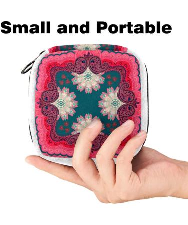 Abstract Floral Pattern Color90 Sanitary Napkin Storage Bag - Buy Online on GoSupps.com