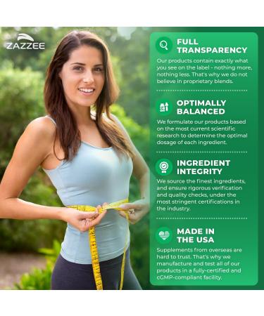 Zazzee USDA Organic Green Tea 20:1 Extract 6000 mg Strength 50% EGCG 98% Polyphenols and 80% Catcehins 120 Vegan Capsules 4 Month Supply Standardized and Concentrated 20X Potency Non-GMO - Buy Online on GoSupps.com
