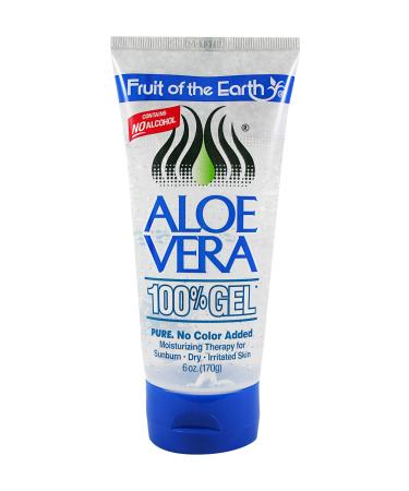 FRUIT OF EARTH Fruit of The Earth Aloe Vera Gel 170g -Moisturizing Therapy for Dry, Irritated Skin 5.99 Ounce (Pack of 1)