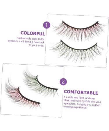 FRCOLOR 2 Sets False Eyelashes Natural Look Makeup Party Eyelashes Cosmetics Eyelash Assistant 5 Pairs * 2 - Buy Online on GoSupps.com