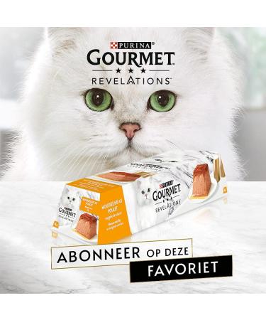 GOURMET Revelations Chicken in Sauce for Adult Cats | 4 x 57g - Premium International Cat Meals - Buy Online on GoSupps.com