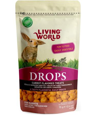 Living World Timothy Hay for Rabbits Guinea Pigs and Small Animals 3 Lb + Drops Rabbit Treat (Carrot) 2.6 Oz Timothy Hay + Rabbit Treat - Buy Online on GoSupps.com