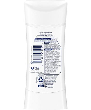 Dove Advanced Care Antiperspirant Deodorant for Women Unscented with Pro-Ceramide Technology for Soft Resilient Skin 74 g - Buy Online on GoSupps.com