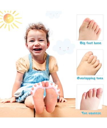 ERSANLI Children's Gel Toe Separator & Bunion Corrector - White, 2 Pcs - Buy Online on GoSupps.com