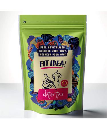FIT IDEA Original Detox Tea 40 Servings Herbal Blend 100% Natural Premium Vegan