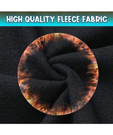Kids Balaclava Ski Mask - Breathable Holes, Windproof Winter Fleece Neck Warmer - Boys Girls Black - Buy Online on GoSupps.com