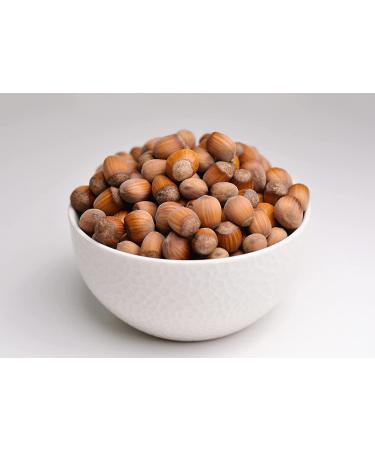 1lb Dry Roasted Blanched Hazelnuts with Himalayan Salt - Keto & Vegan Snack, Whole Filberts, Oil-Free - Bulk Purchase for Baking, Rich in Essential Fatty Acids - Buy Online on GoSupps.com