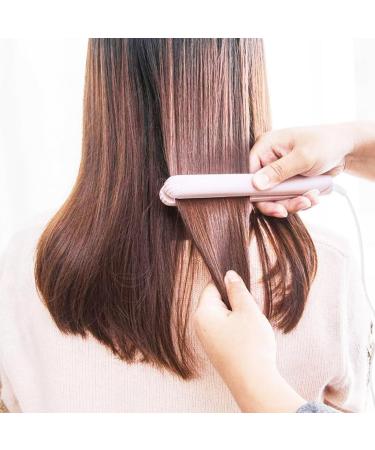 Hair Straighteners Smooth Pro Ceramic Iron - Adjustable Temp Negative Ions Dual Voltage Purple - Perfect for Curls & Waves - Buy Online on GoSupps.com