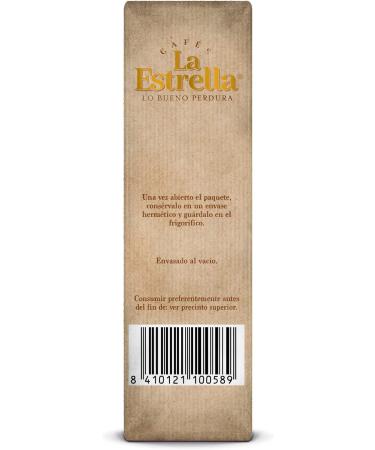  LA ESTRELLA LA ESTRELLA Natural Roasted Coffee 250g - 8 packs - Buy Online on GoSupps.com