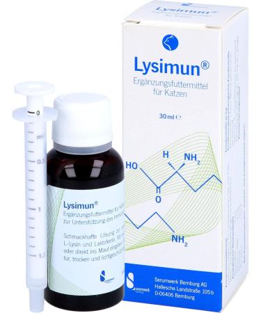 LYSIMUN 30ml Supplementary Food for Cats | International Shipping Available - Buy Online on GoSupps.com