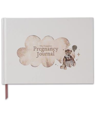 Pregnancy Journal and Memory Book Gift Pregnancy Diary for Expecting New Mums - Includes Calendar Scrapbook Checklist and Organiser (Teddy Bear)