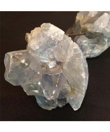 Natural Crystal Rough 100-1000g/pc Natural Blue Celestite Crystal Cluster Specimen Stones for Teaching Dream Home Decor (Size : 600g) - Buy Online on GoSupps.com