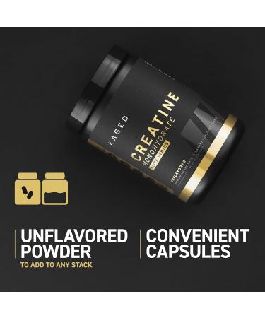 Kaged Creatine Monohydrate Elite - High Absorption Unflavored Powder | 60 Servings | International Shipping Available - Buy Online on GoSupps.com