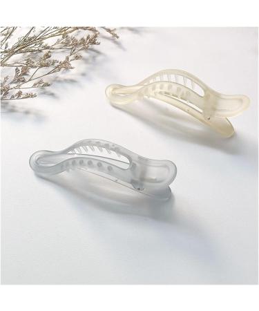 Duckbill Clip Large Size Clear Hair Clips Ladies Hair Clips Headdress Hair Accessories (Color : 0249-7) - Buy Online on GoSupps.com