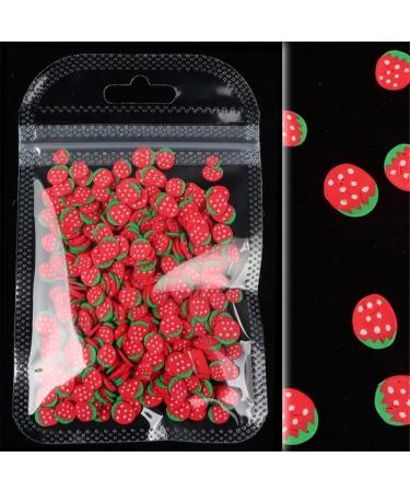 15 Bags Colorful 15 Patterns DIY Nail Art Tips 3D Fruit Tiny Slices Polymer Clay Mixed Styles Nail Art Stickers - Buy Online on GoSupps.com