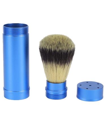 Portable Beard Brush & Travel Foaming Shaving Brush for Men - Aluminum Shaving Tool - Buy Online on GoSupps.com