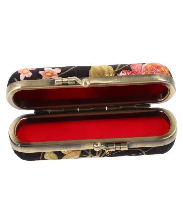 LIFKOME Style Lipstick Box Lipstick Storage for Purse Chinese Lipstick Case Purse Lipstick Holder Women Lipstick Case Lipstick Cases for Purse Makeup Kits Lipstick Pouch