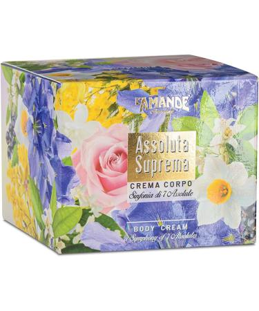 L'ALMONDE - Moisturizing Body Cream with Hyaluronic Acid and Vitamin E Antioxidant Mild Emollient Dry Skin Cream with Vanilla - Body Care Absolute Supreme 300 ml - Made in Italy - Buy Online on GoSupps.com