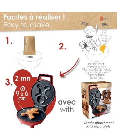 ScrapCooking 8545 Gingerman Mix for Gingerman Christmas Cookies 190 g - Kitchen & Baking - Made in France - Buy Online on GoSupps.com