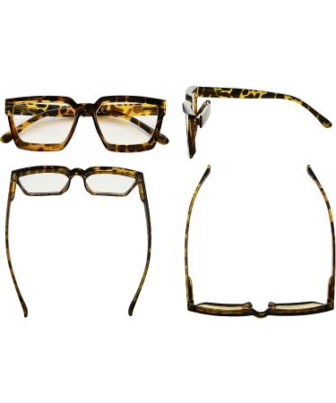 Eyekepper Women's Progressive Computer Readers - Noline Trifocal Reading Glasses 2.5 Diopters Blue Light Filter Tortoise Frame - Buy Online on GoSupps.com