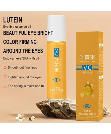 Lutein Eye Essence Oil Vc Lutein Eye Essence Oil Lutein Eye Oil Lutein Essential Oil Lutein Eye Serum Lutein Eye Essence Oil For Women Men Eye Serum Oil Solution Roller Ball (8ML 1PC) - Buy Online on GoSupps.com