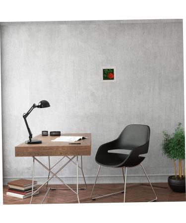 HOMSFOU 1pc Plant Photo Frame Plants Picture Frames Home Decor Succulent Plant Housewarming Gift Artificial Succulent Wall Art Plant Photo Frame Wall Household Plastic Red 15.5X15.5CM - Buy Online on GoSupps.com