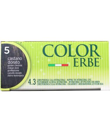 Naturerbe Colour Herb Extracts Organic Dye 05 Golden Brown - Buy Online on GoSupps.com